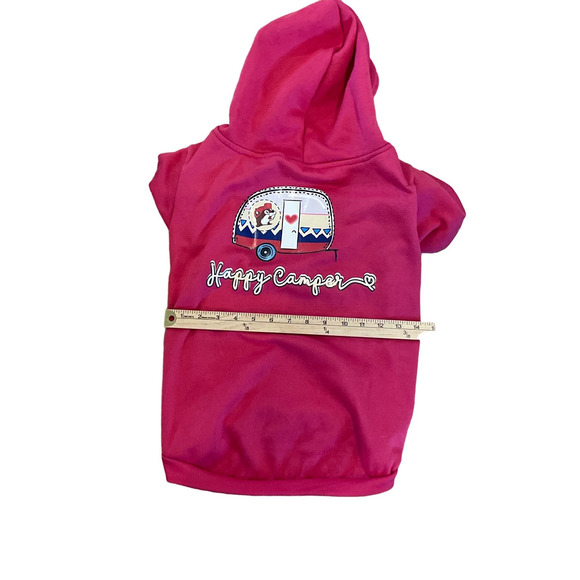 Buc-ee's Pink Happy Camper Dog Hoodie‎ sz XL - Picture 3 of 5